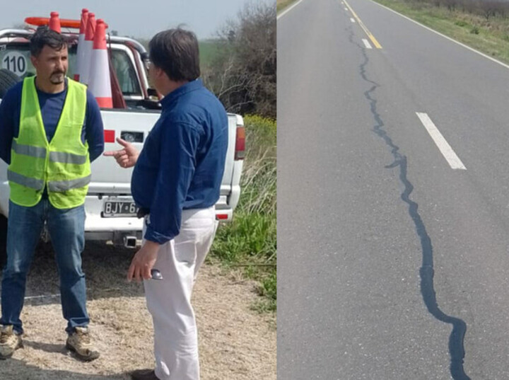 Los trabajos comenzaron en el tramo Albarellos - Autopista (Arroyo Seco).