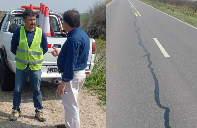 Los trabajos comenzaron en el tramo Albarellos - Autopista (Arroyo Seco).