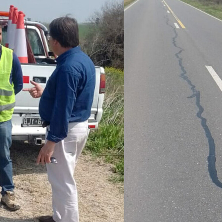 Los trabajos comenzaron en el tramo Albarellos - Autopista (Arroyo Seco).