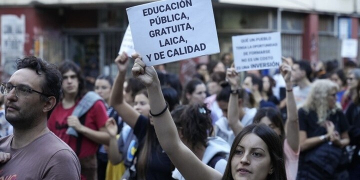 Las marchas de abril pasado fueron multitudinarias en Rosario y Buenos Aires. (Alan Monzón/Rosario3)