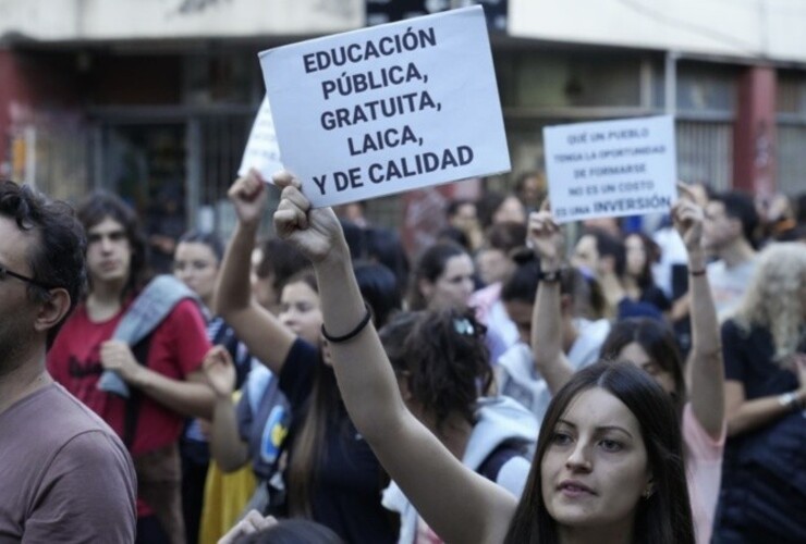 Las marchas de abril pasado fueron multitudinarias en Rosario y Buenos Aires. (Alan Monzón/Rosario3)