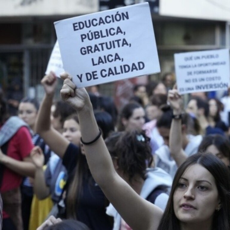 Las marchas de abril pasado fueron multitudinarias en Rosario y Buenos Aires. (Alan Monzón/Rosario3)