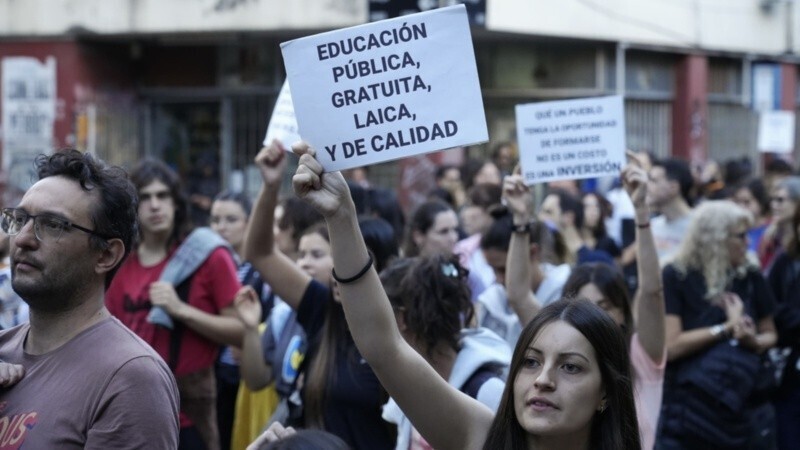 Las marchas de abril pasado fueron multitudinarias en Rosario y Buenos Aires. (Alan Monzón/Rosario3)