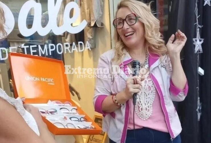 Imagen de María Emilia Marotto fue designada como presidente de la sub comisión de comercio y eventos del Centro Comercial