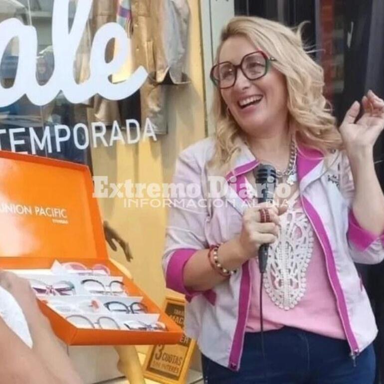 Imagen de María Emilia Marotto fue designada como presidente de la sub comisión de comercio y eventos del Centro Comercial