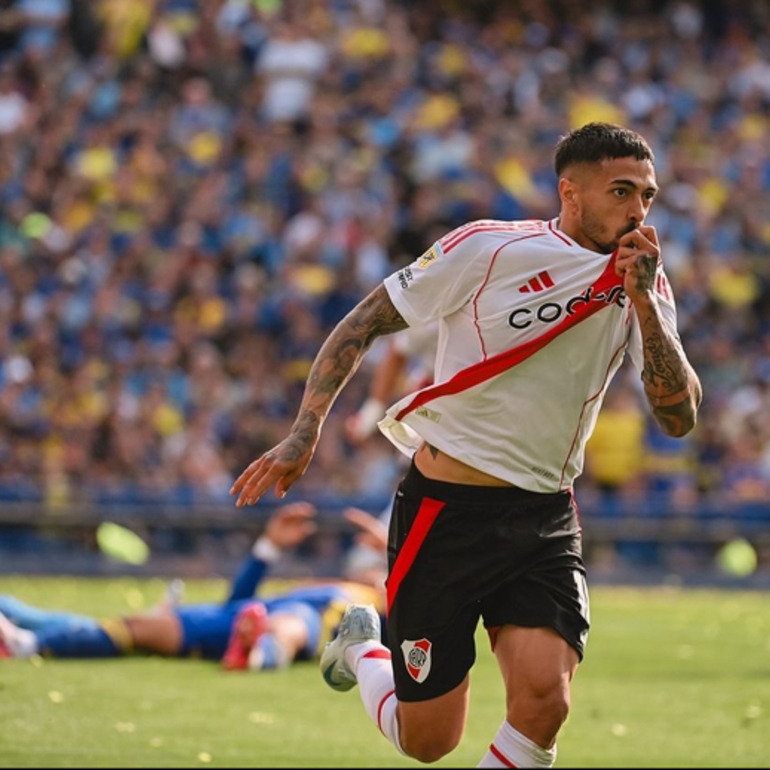 Imagen de River Plate venció 1-0 a Boca Juniors en el Súperclásico.