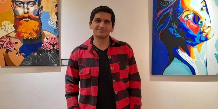 Imagen de Quedó inaugurada la muestra "Lienzo Mágico" del artista local José Bustamante