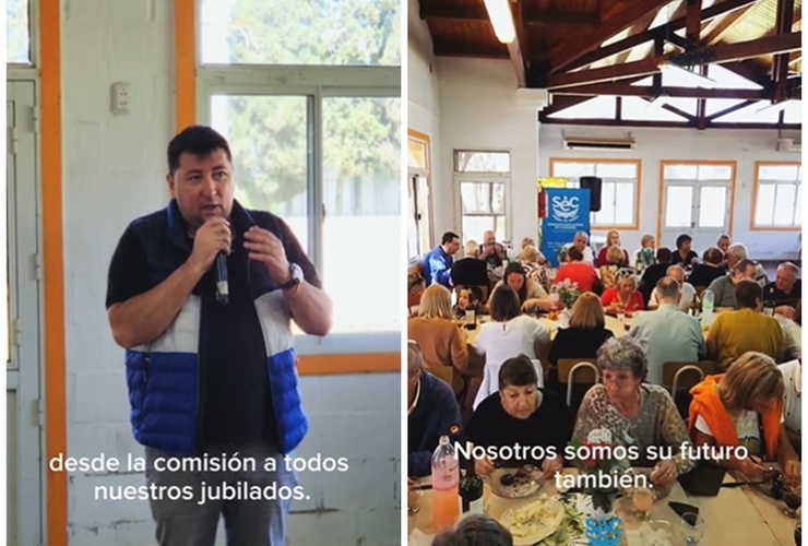 Imagen de Celebración por el Día del Jubilado organizado por el Sindicato de Empleados de Comercio