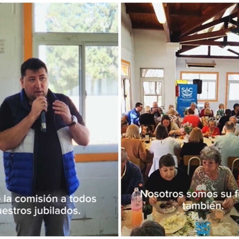 Imagen de Celebración por el Día del Jubilado organizado por el Sindicato de Empleados de Comercio