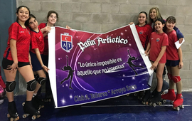 Imagen de Histórico: Patinadoras de Talleres competirán por primera vez.