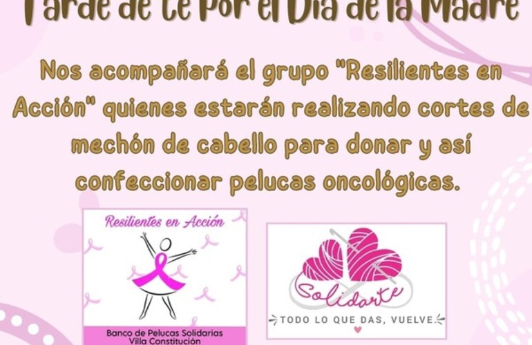 Imagen de Reinas Tejedoras - Solidarte: Tarde de t&eacute; por el D&iacute;a de la Madre