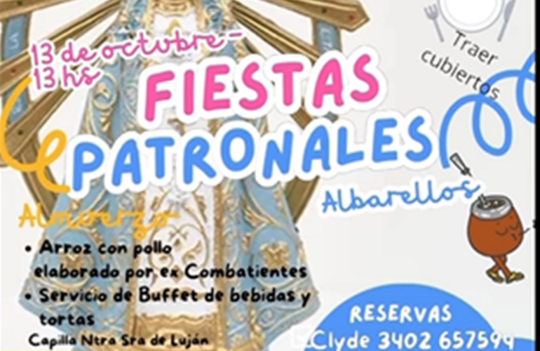 Imagen de Albarellos se prepara para las Fiestas Patronales