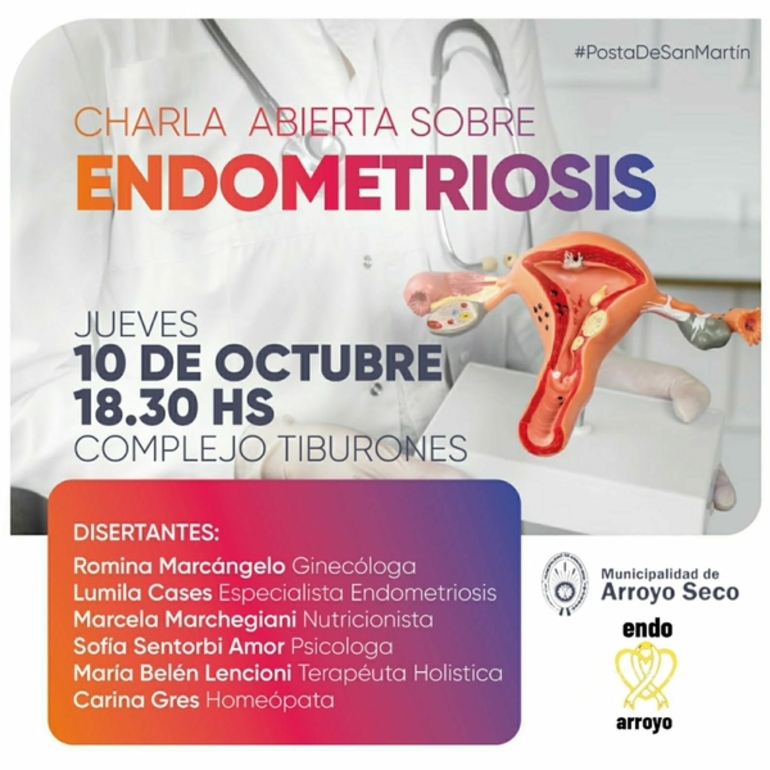 Imagen de Charla Abierta sobre Endometriosis en Arroyo Seco