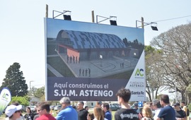 Imagen de Alvear presentó el nuevo SUM y el Campus Educativo "Astengo" en el marco de la 11° maratón de sus Fiestas Patronales