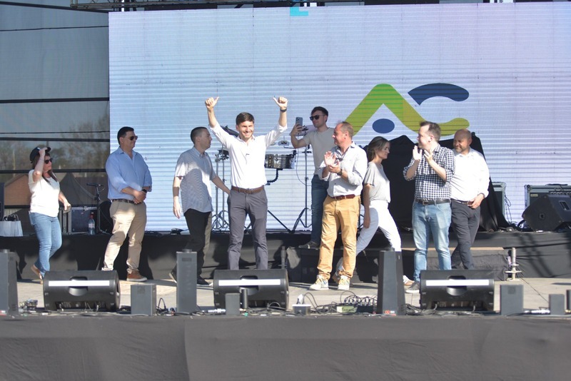 Imagen de Alvear tendr&aacute; un ingreso pavimentado desde la autopista, lo anunci&oacute; el gobernador Pullaro