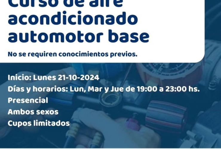 Imagen de Curso de Aire Acondicionado Automotor Base