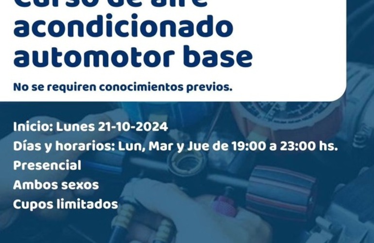 Imagen de Curso de Aire Acondicionado Automotor Base