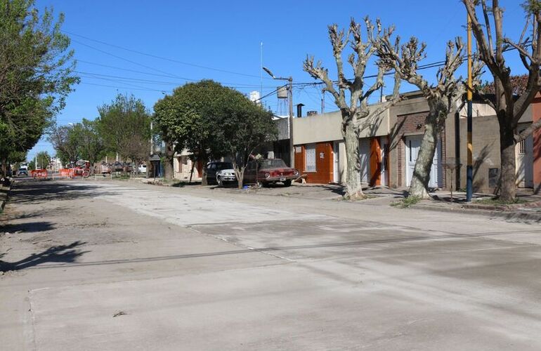 El Estado local invirti&oacute; $17.000.000 en hormig&oacute;n para reparar esta arteria.