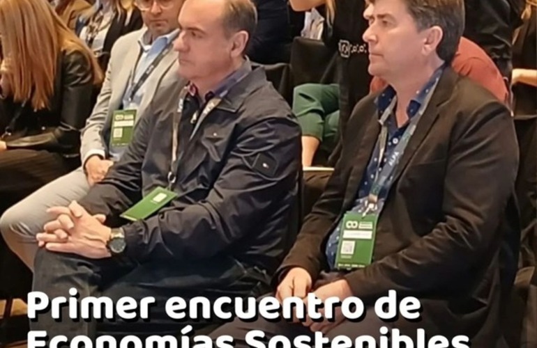 Imagen de Alvear presente en encuentro sobre cambio climático en Rosario