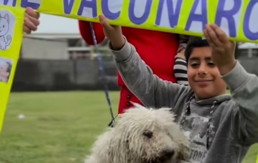 Trabajaron el Estado local, la ONG "Narices Frías" y la veterinaria local.