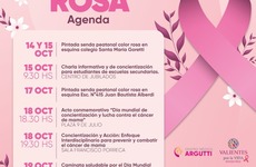 Imagen de Agenda de actividades: Mes Internacional de Concientización sobre el Cáncer de Mama