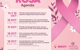 Imagen de Agenda de actividades: Mes Internacional de Concientización sobre el Cáncer de Mama