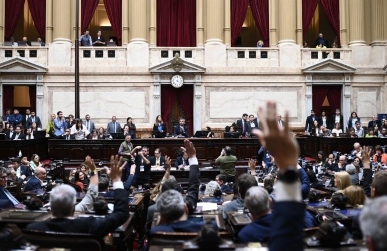 Diputados ratificó el veto a la ley de Financiamiento Universitario. (Cámara de Diputados de la Nación)