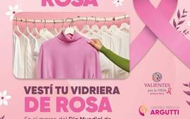 Imagen de #OctubreRosa | ¡Decorá tu vidriera!