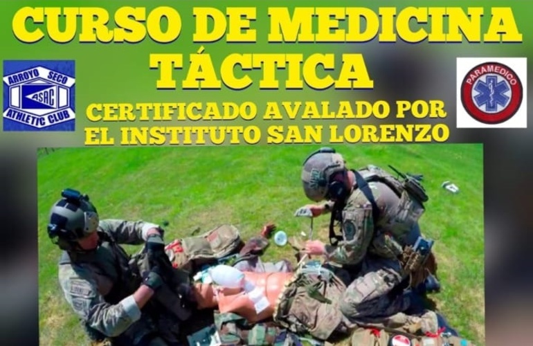 Imagen de Curso de Medicina T&aacute;ctica en Arroyo Seco