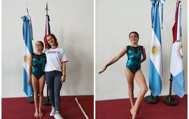 Imagen de &Eacute;xito de Pia Cavallero en Gimnasia Art&iacute;stica