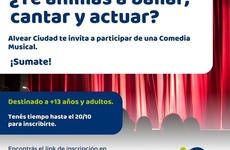 Imagen de Alvear te invita a participar de una Comedia Musical