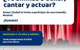 Imagen de Alvear te invita a participar de una Comedia Musical