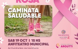 Imagen de Caminata Saludable en el marco del D&iacute;a Mundial de Concientizaci&oacute;n y Lucha Contra el C&aacute;ncer de Mama