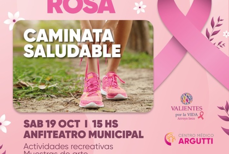 Imagen de Caminata Saludable en el marco del Día Mundial de Concientización y Lucha Contra el Cáncer de Mama