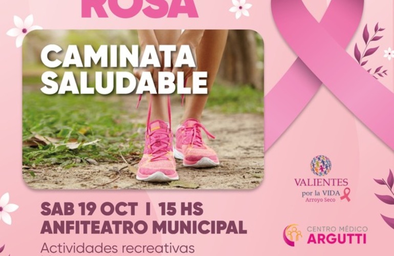 Imagen de Caminata Saludable en el marco del D&iacute;a Mundial de Concientizaci&oacute;n y Lucha Contra el C&aacute;ncer de Mama
