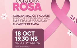 Lugar de la charla. Sala "Francisco Porreca" (Islas Malvinas y Ant&aacute;rtida Argentina)