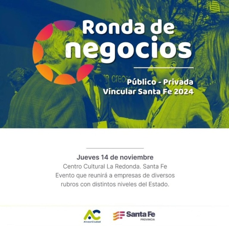 Imagen de Alvear informa: Ronda de Negocios