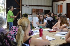 Imagen de Alvear: Se dio inicio al curso de electricidad para mujeres