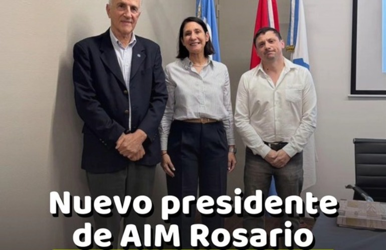 Imagen de Nuevo presidente de la Asociaci&oacute;n de Industriales Metal&uacute;rgicos de Rosario