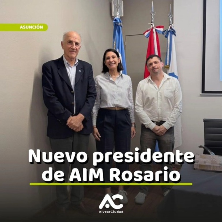 Imagen de Nuevo presidente de la Asociación de Industriales Metalúrgicos de Rosario