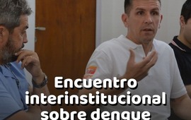 Imagen de Alvear: Primer encuentro interinstitucional sobre dengue