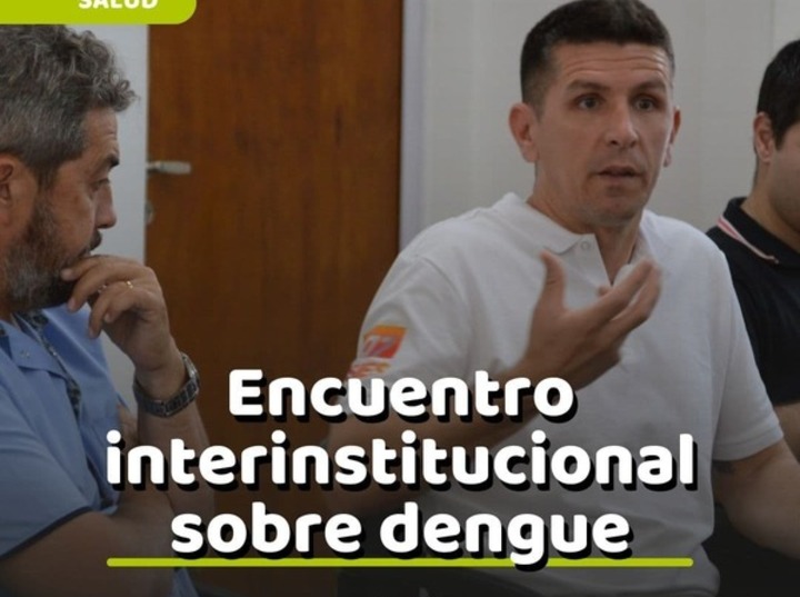 Imagen de Alvear: Primer encuentro interinstitucional sobre dengue