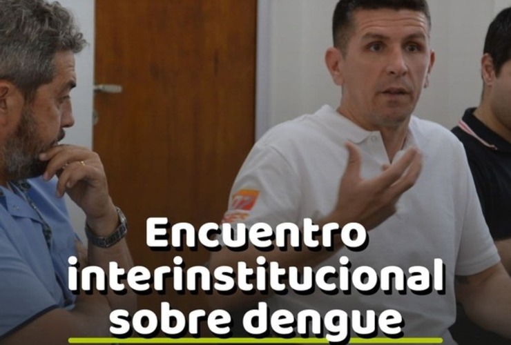 Imagen de Alvear: Primer encuentro interinstitucional sobre dengue