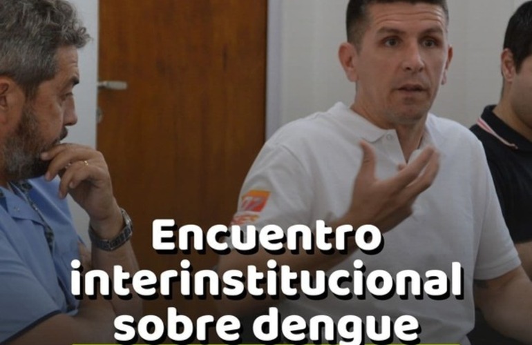 Imagen de Alvear: Primer encuentro interinstitucional sobre dengue