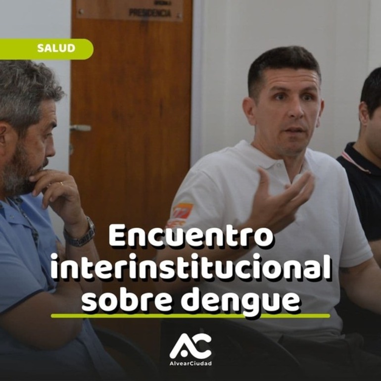 Imagen de Alvear: Primer encuentro interinstitucional sobre dengue