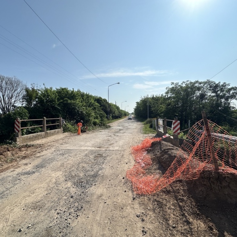 Imagen de Iniciaron las obras en el puente que va al barrio Puerto.