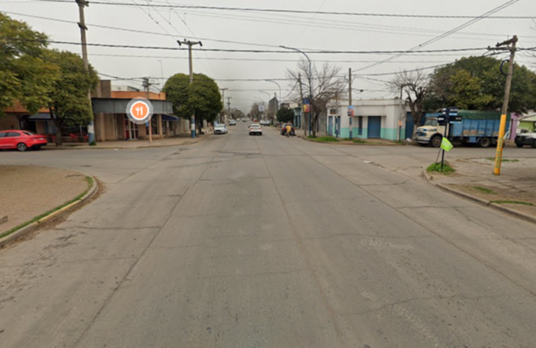 G&aacute;lvez y Juan B. Justo. Foto: captura Google Maps