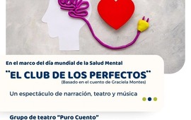 Imagen de Obra de Teatro en el Marco del Día Internacional de la Salud Mental