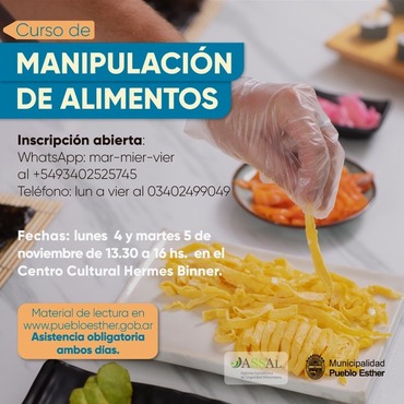 Imagen de Curso de Manipulación de Alimentos