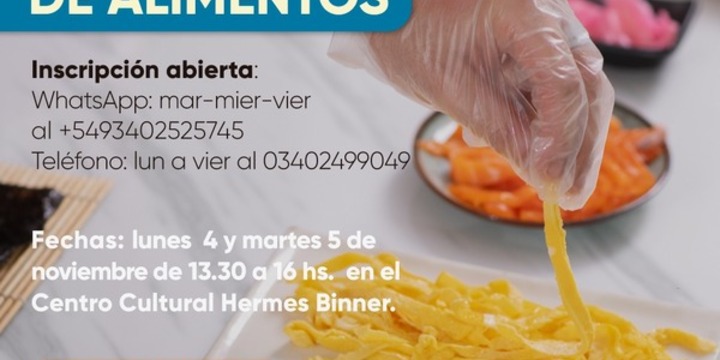 Imagen de Curso de Manipulación de Alimentos